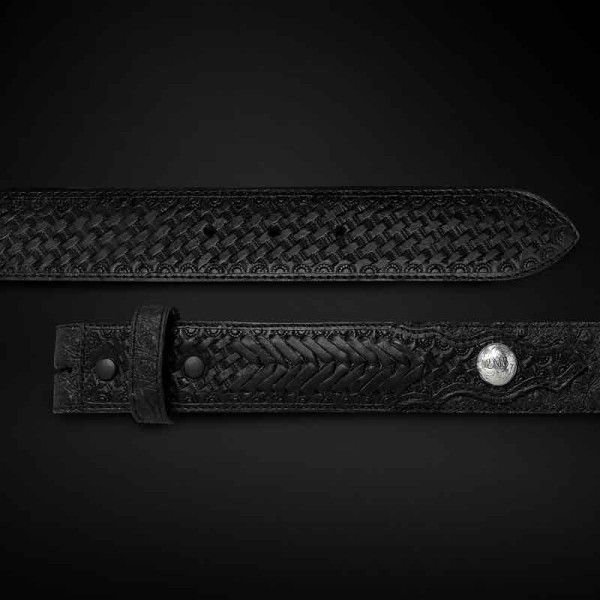Mahogany Leather Belt